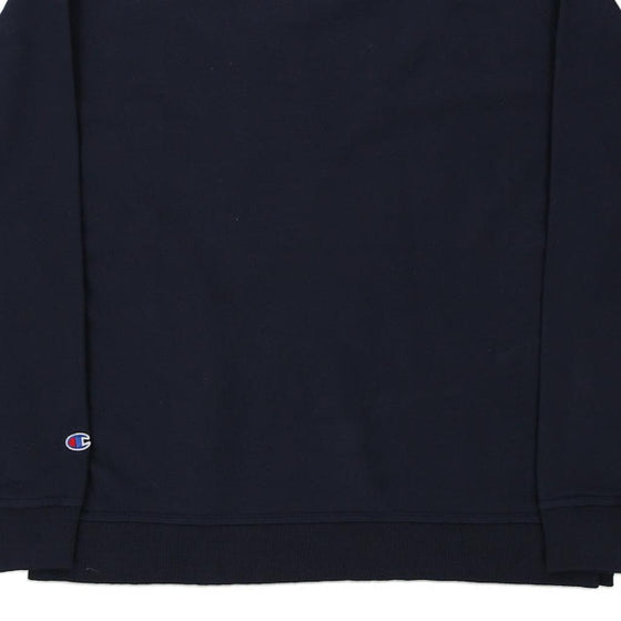 Vintage navy Champion Sweatshirt - mens x-large