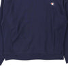 Vintage navy Reverse Weave Champion Sweatshirt - mens large