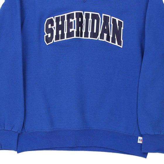 Vintage blue Sheridan Russell Athletic Sweatshirt - mens medium