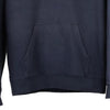 Vintage navy Champion Hoodie - mens medium