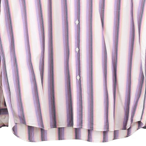 Vintage purple Roccobarocco Shirt - mens x-large