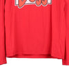 Vintage red Duff The Simpsons Long Sleeve T-Shirt - mens small