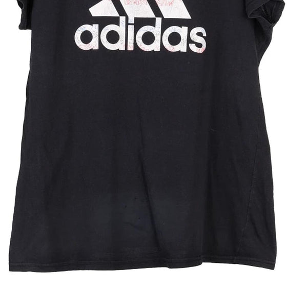 Pre-Loved black Adidas T-Shirt - mens medium