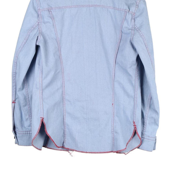 Vintage blue Unbranded Denim Shirt - womens small