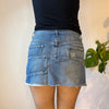 Vintage blue Sisley Denim Skirt - womens 30" waist