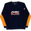 Age 15 FUBU International Graphic Sweatshirt - XL - Navy Polyester