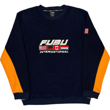  Age 15 FUBU International Graphic Sweatshirt - XL - Navy Polyester