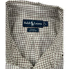 Ralph Lauren Blake Check Shirt - Large - Brown Cotton