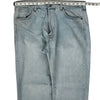 Levis 501 Light Wash Jeans - 35W 32L - Blue Cotton