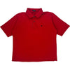 Burberry London Polo Shirt Red - Large - Red Cotton