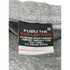 FUBU The Collection Graphic T-Shirt - Large - Grey Cotton