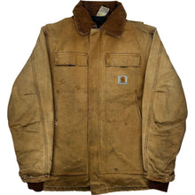  Carhartt Heavy-Duty Workwear Jacket - Medium - Beige Cotton