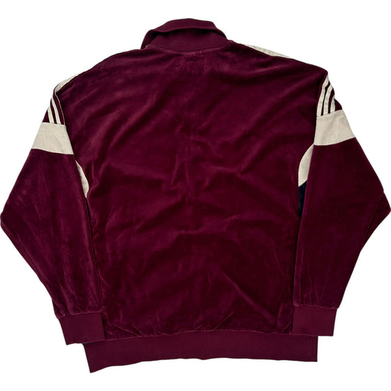 Adidas Track Jacket - 2XL - Burgundy