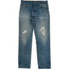 Levis 501 Distressed Jeans - 34W 33L - Blue Cotton