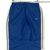 Nike Track Pants Blue - Small - Blue Polyester