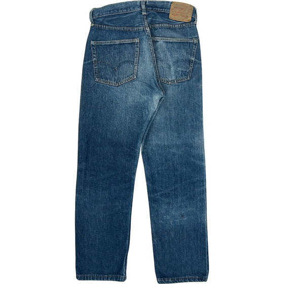 Levis Vintage Blue Jeans - 30W 28L - Blue Cotton