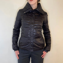  Vintage black Guess Puffer - womens small