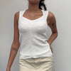 Vintage white Max & Co Top - womens small