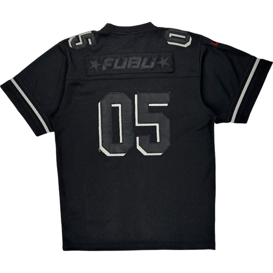 Fubu 05 Graphic Jersey T-Shirt - Large - Black Polyester