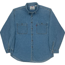  Levis Denim Shirt - XL - Blue Cotton