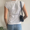 Vintage white Kenzo T-Shirt - womens small