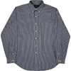 Ralph Lauren Classic Fit Check Shirt - Large - White Cotton