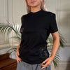 Vintage black Versace Jeans Couture T-Shirt - womens large