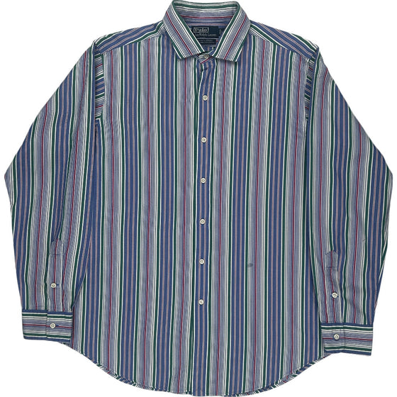 Polo by Ralph Lauren Estate Sport Striped Shirt - Large - Multicoloured Cotton