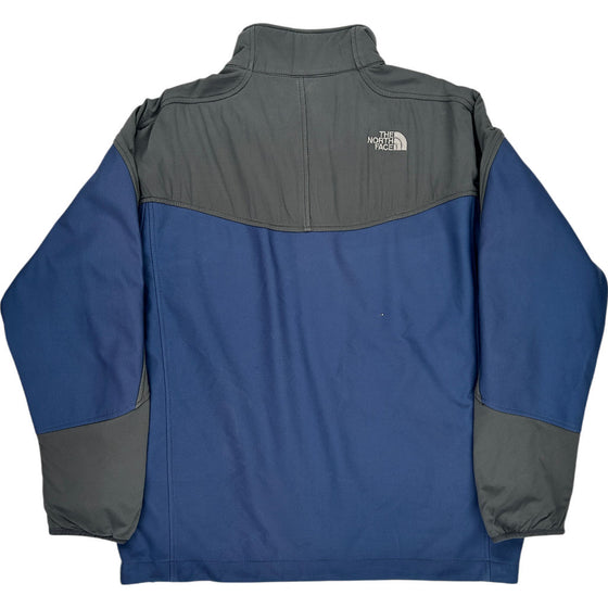 The North Face WindStopper Softshell Jacket - Large - Blue Polyester