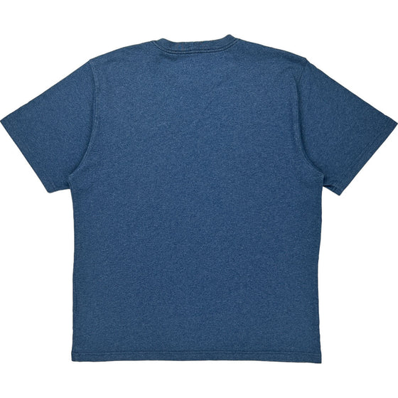 Carhartt Loose Fit T-Shirt - Large - Blue Cotton Blend