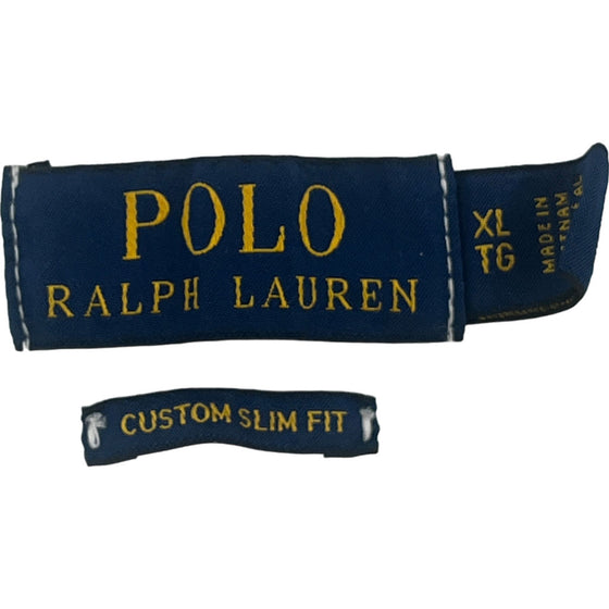 Ralph Lauren Polo Shirt - XL - White Cotton