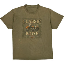  Harley Davidson Classic Ride T-Shirt - XL- Green Cotton