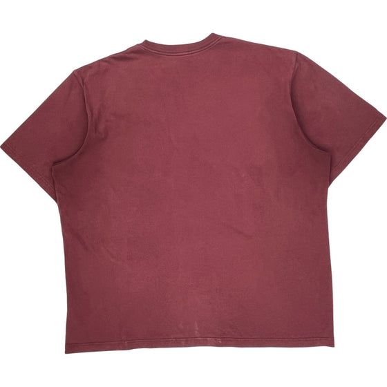 Carhartt K87 Original Fit Pocket T-Shirt - 2XL - Burgundy Cotton