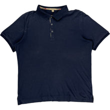  Burberry Brit Polo Shirt - 2XL - Navy Cotton