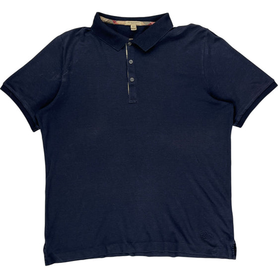 Burberry Brit Polo Shirt - 2XL - Navy Cotton