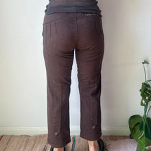  Vintage brown Sonia Fortuna Trousers - womens 29" waist