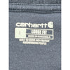 Carhartt K87 Loose Fit Pocket T-Shirt - Large - Blue Cotton