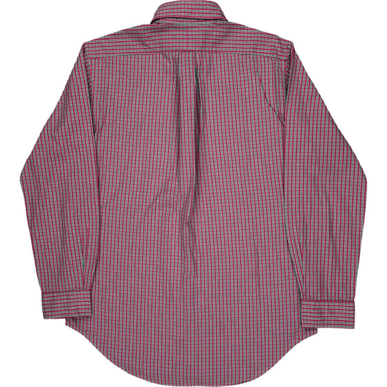 Ralph Lauren Classic Fit Check Shirt - Medium - Pink Cotton