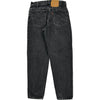 Levis 501 Jeans - 28W 29L - Black Cotton