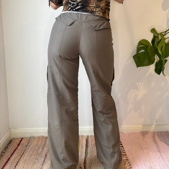 Vintage brown Outdoor Discovery Trousers - womens 27" waist