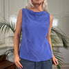 Vintage blue August Silk Blouse - womens large