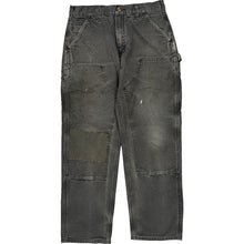  Carhartt Original Dungaree Fit Trousers - 32W 31L - Grey Cotton