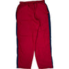 Nike Track Pants - Large - Red Polyester