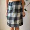 Vintage grey Weekend By Max Mara Mini Skirt - womens 26" waist