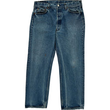  Levis 501 Jeans - 34W 29L - Blue Denim