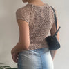 Vintage beige Motivi Crochet Top - womens small