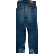  Levis 501 Distressed Jeans - 30W 33L - Blue Cotton