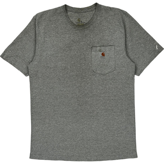 Carhartt K87 Pocket T-Shirt - Medium - Grey Cotton Blend