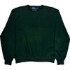 Polo Ralph Lauren Crew Neck Jumper - XL - Green Cotton