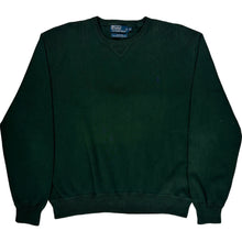  Polo Ralph Lauren Crew Neck Jumper - XL - Green Cotton